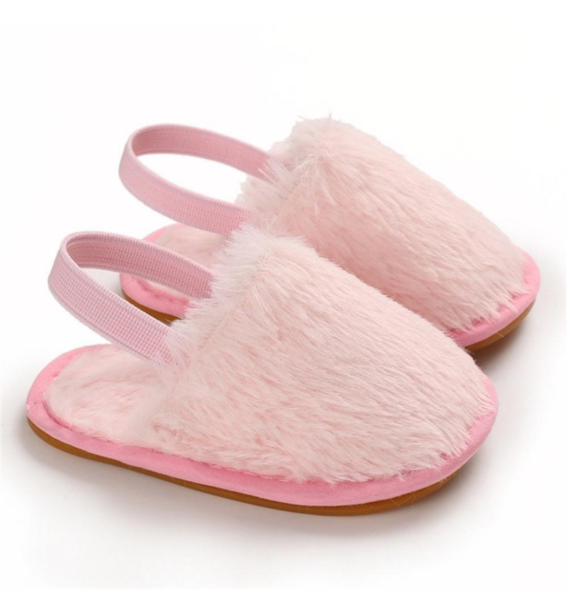Baby Non-slip Fur Shoes Casual Sandals Baby Boys Winter Shoes