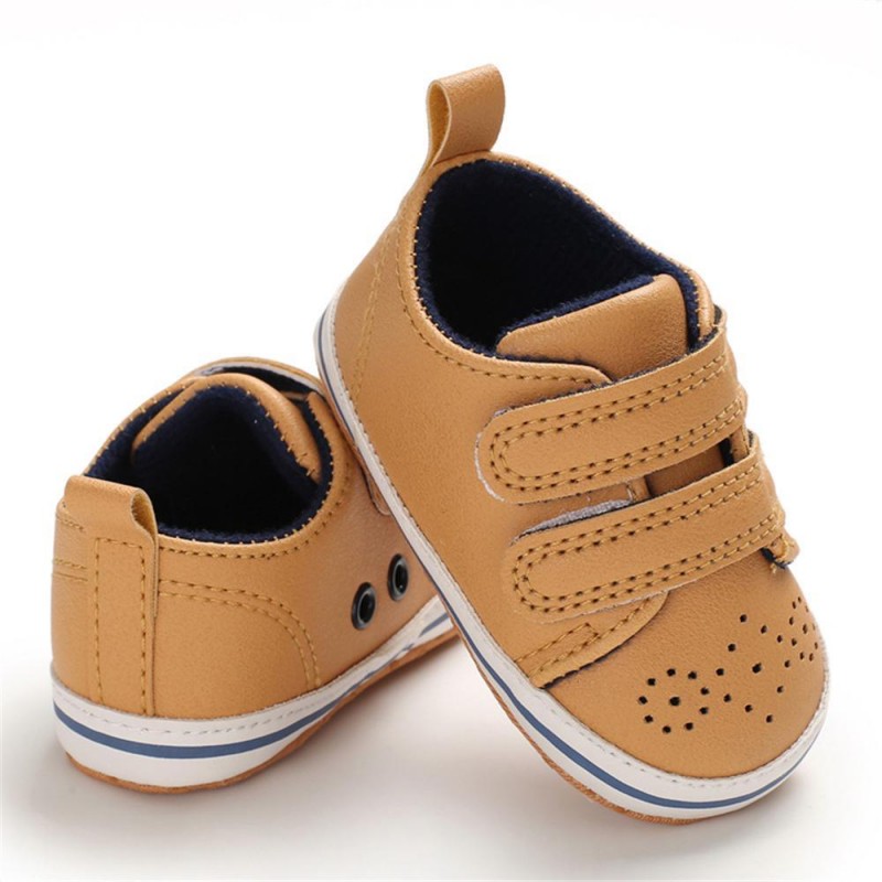 Baby Boys Non Slip Magic Tape Sneakers Baby Boy Shoes