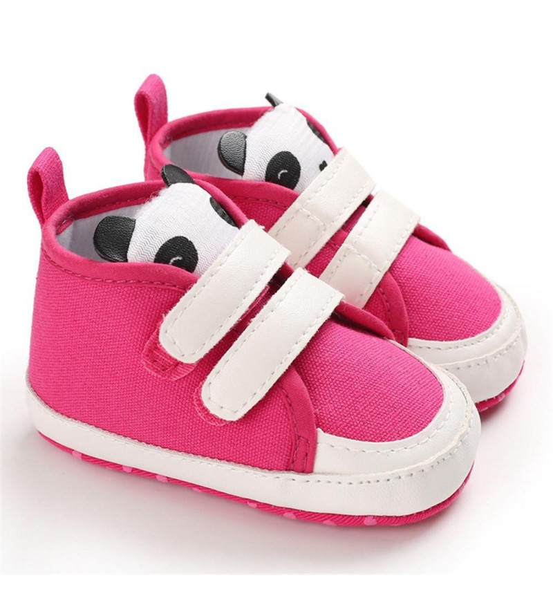 Baby Girls Panda Magic Tape Sneakers Spanish Baby Shoes 