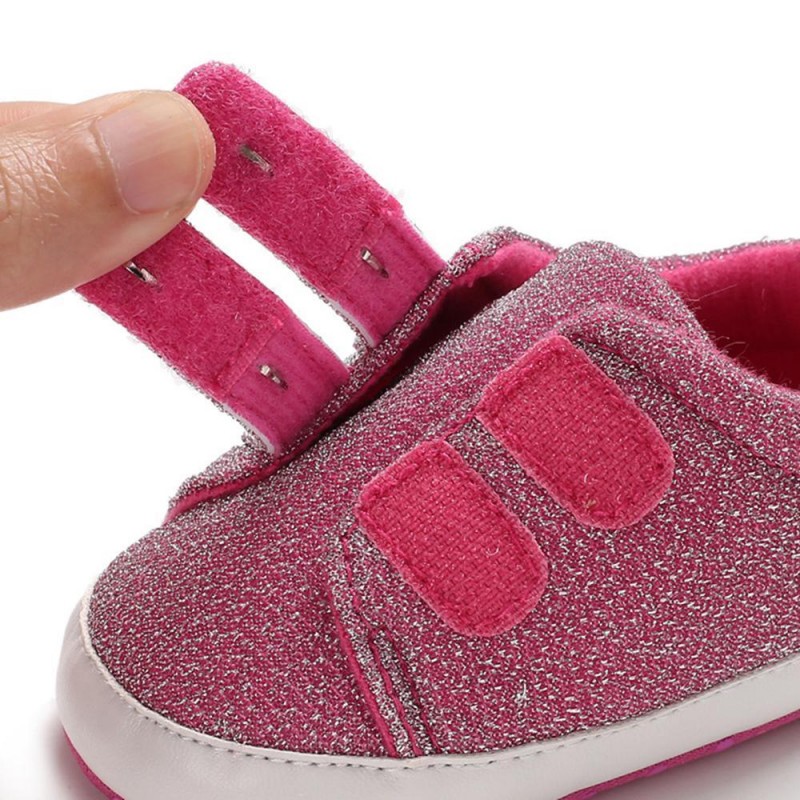 Baby Girls Rivet Magic Tape Casual Sneakers Girls Shoes 