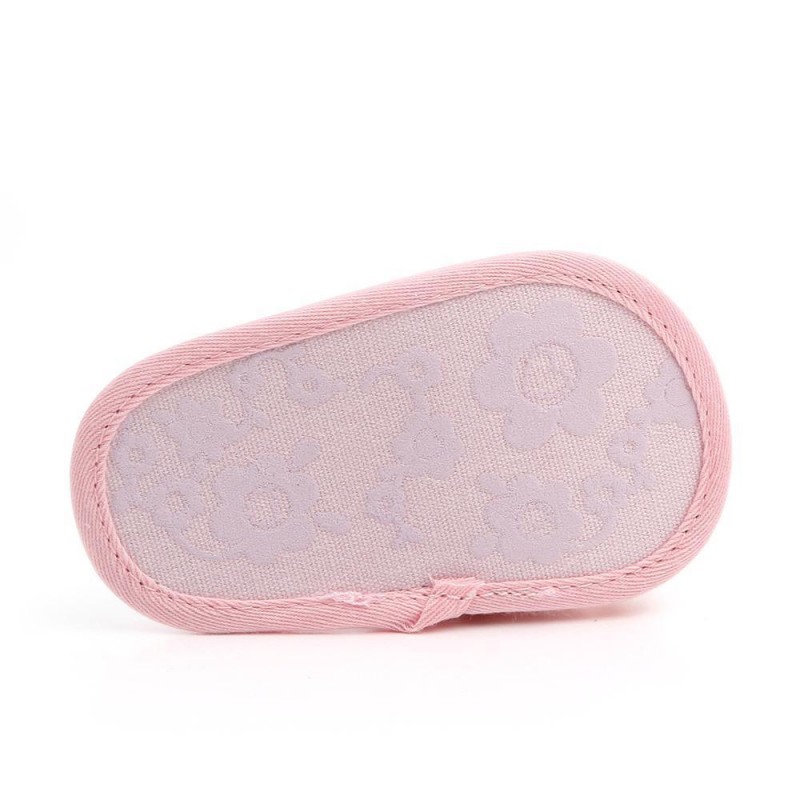 Baby Slip On Solid Color Letter Elastic Band Fur Sandals Infant Shoes
