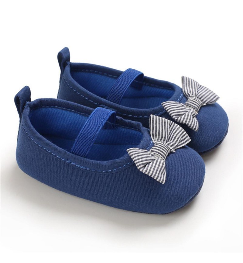 Girls Slip Ons Bow Flats Baby Shoes