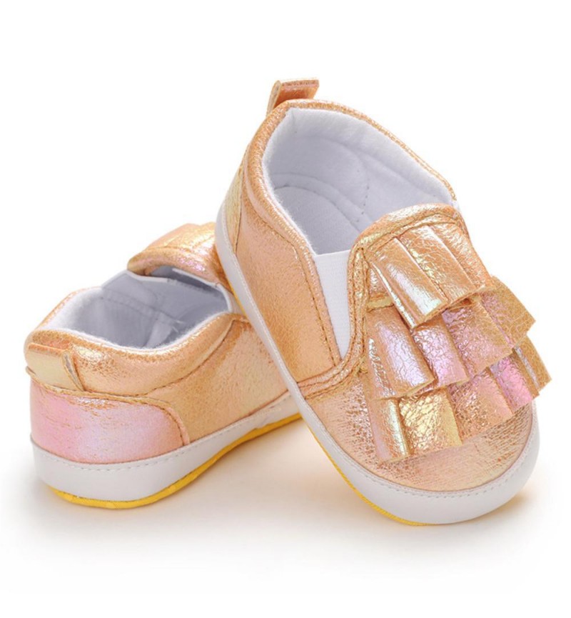 Baby Girls Slip Ons Soft Sole Toddler Shoes 