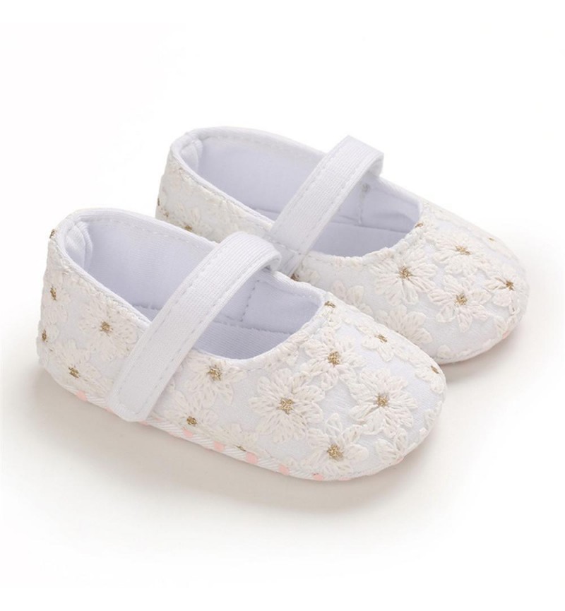 Baby Girls Solid Magic Tape Casual Girls Shoes 
