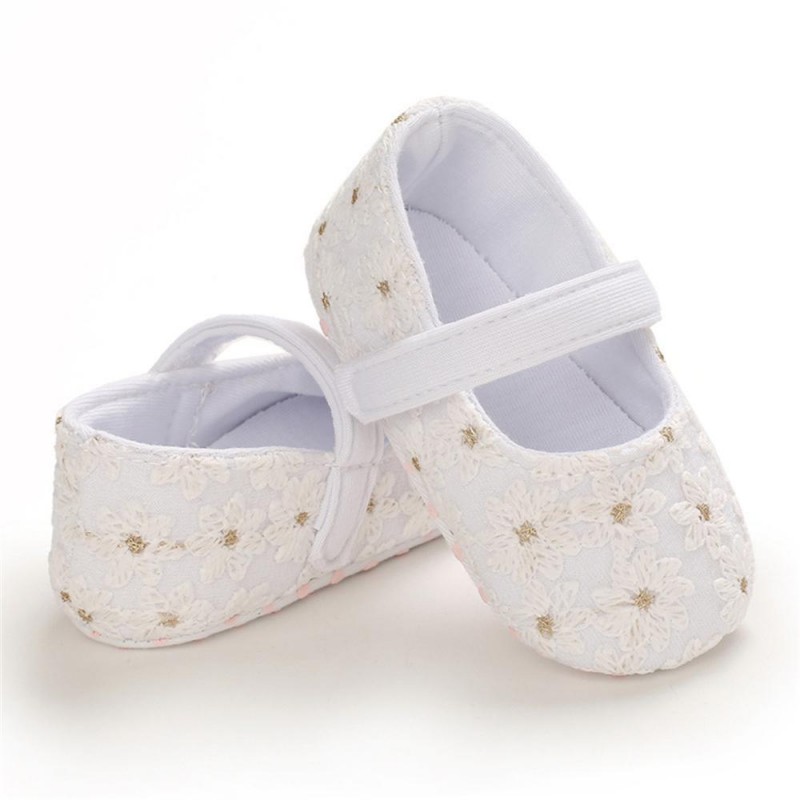Baby Girls Solid Magic Tape Casual Girls Shoes 