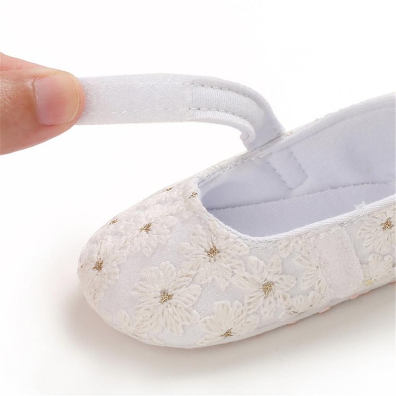 Baby Girls Solid Magic Tape Casual Girls Shoes 