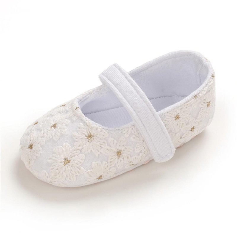 Baby Girls Solid Magic Tape Casual Girls Shoes 