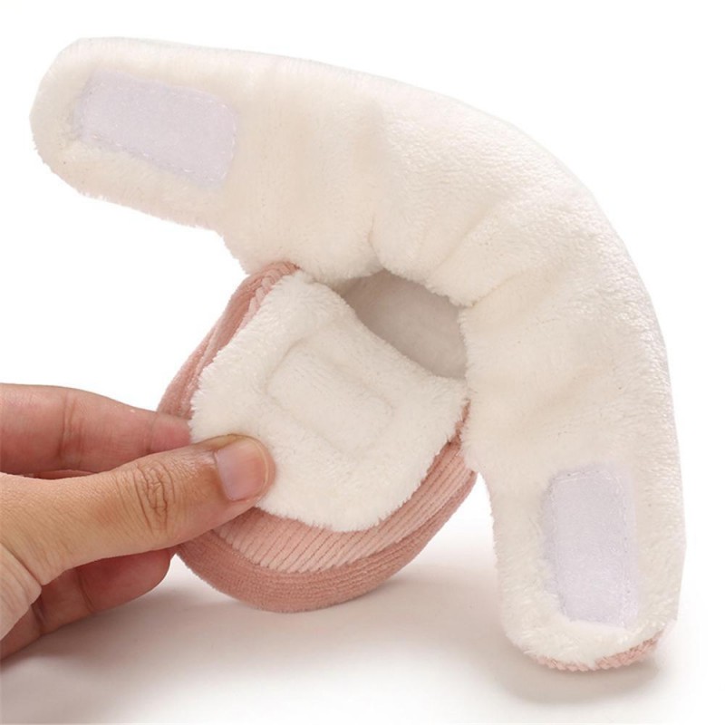 Baby Unisex Solid Magic Tape Snow Boots Kids Shoes