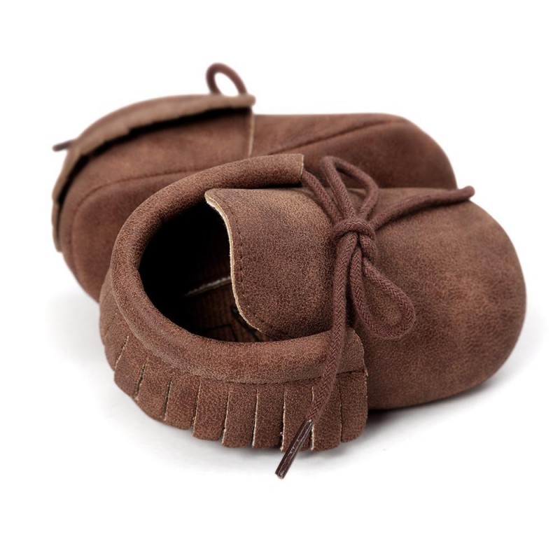 Baby Tassel Lace Up Comfy Flat Shoes Shoes For Kids