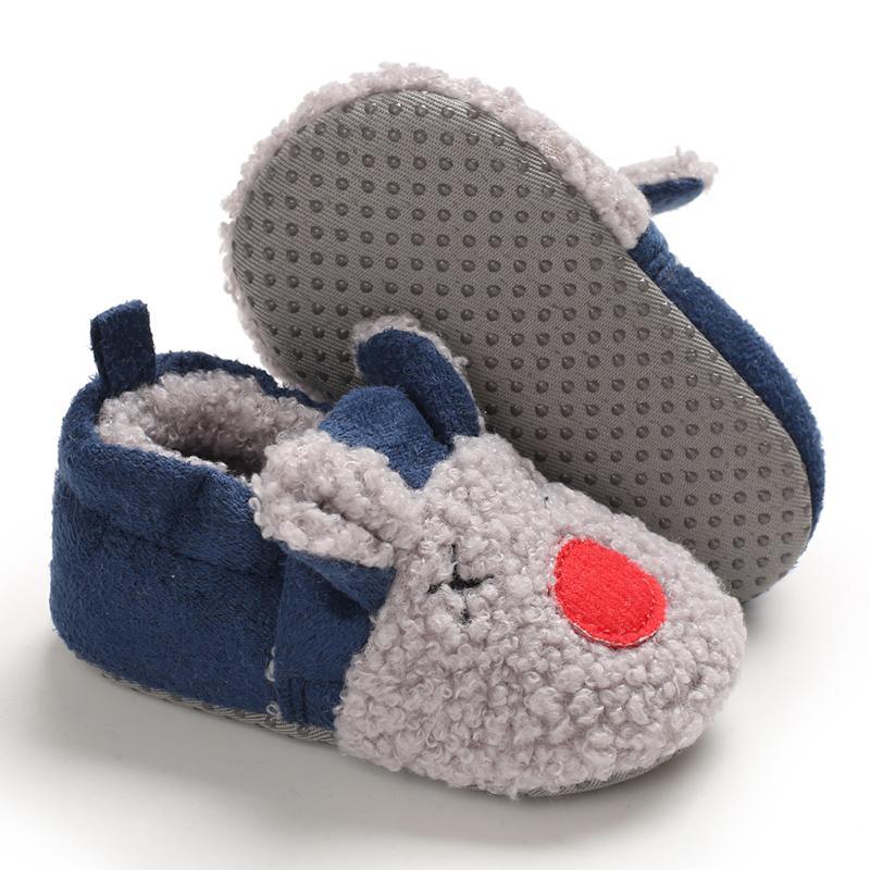 Set of Feet Thick Shoes for Baby Girl