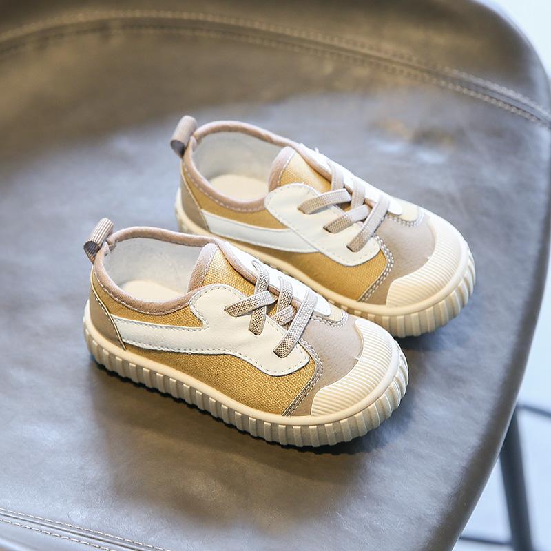 children's jeans Toddler Boy Color-block Canvas Shoes 