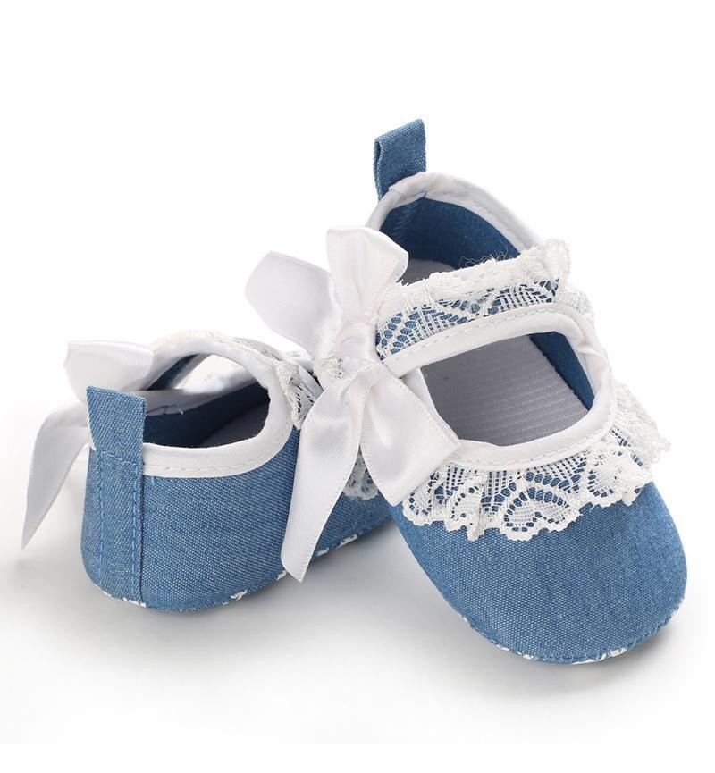 Solid Velcro Design Shoes for Baby Girl Children's clothing