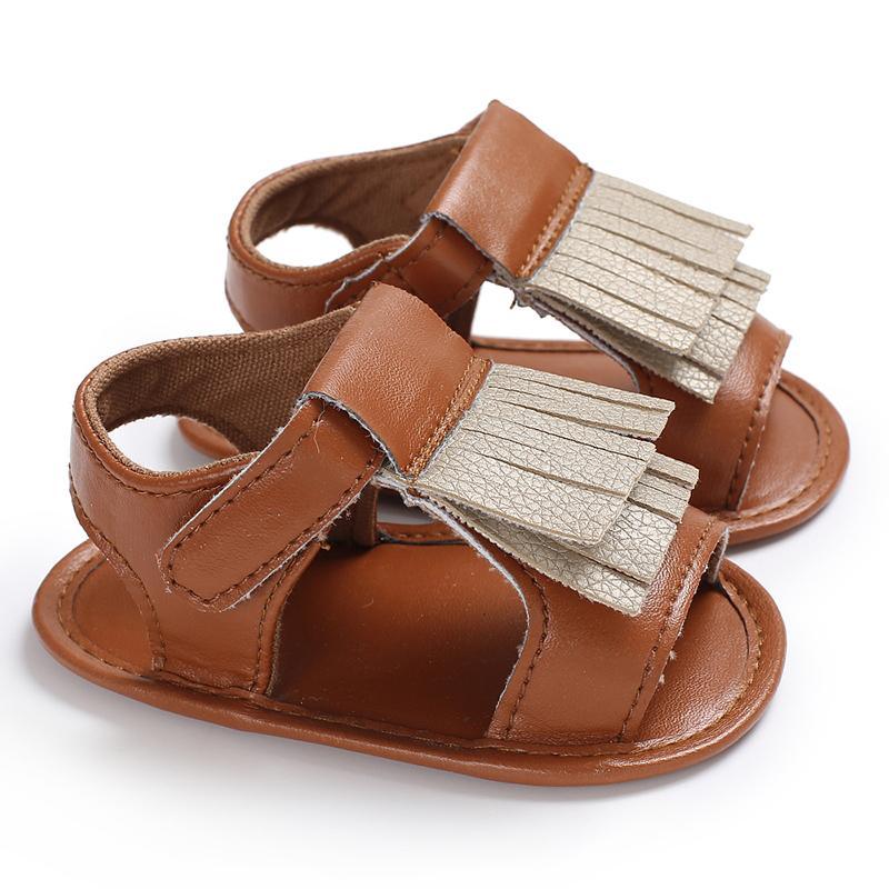 Velcro Design Soft Sandals for Baby Girl children's clothing
