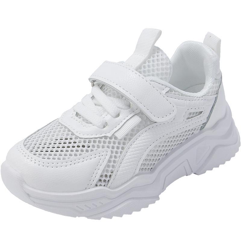 baby clothes suppliers Kid Boy's Letter Pattern Mesh Surface Sports Shoes 