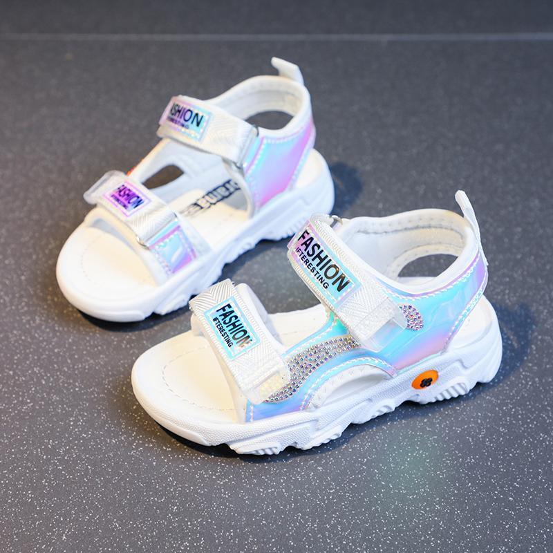 baby infant clothes Kid Girl's Lettered Pattern Sandals 
