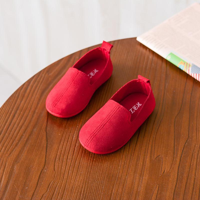 baby girl clothes Toddler Children's Plain Canvas Shoes 