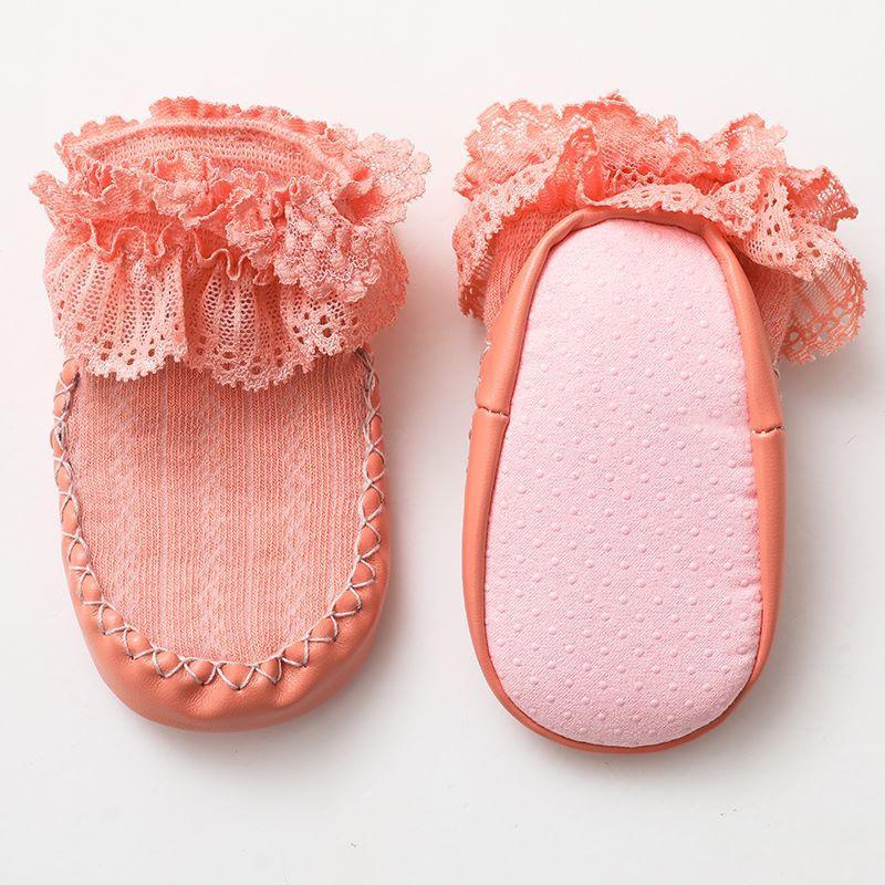 Baby Lace Girls Footwear Floor Shoes Children's Clothing