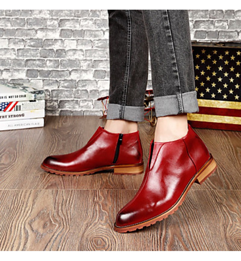 Shoes Casual  Boots Black / Brown / Red  